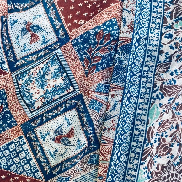 Anthropologie Elevenses Seaflower Wide-Length Pant - Picture 4 of 7